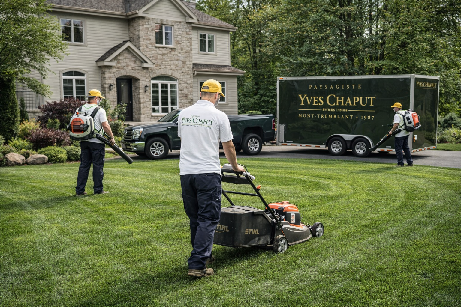 Entretien pelouse Yves Chaput